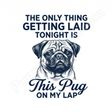 "Lap Dog" – Funny Adult Humor Pug Mug