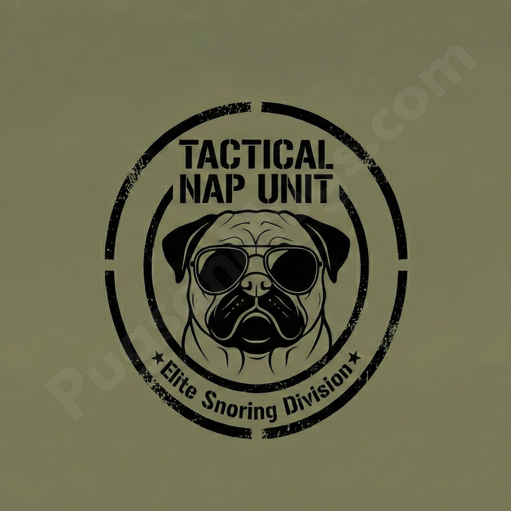 "Tactical Nap Unit" – Elite Snoring Division Mug