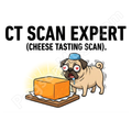 "CT Scan Expert" – Funny Radiology & Cheese Lover Mug