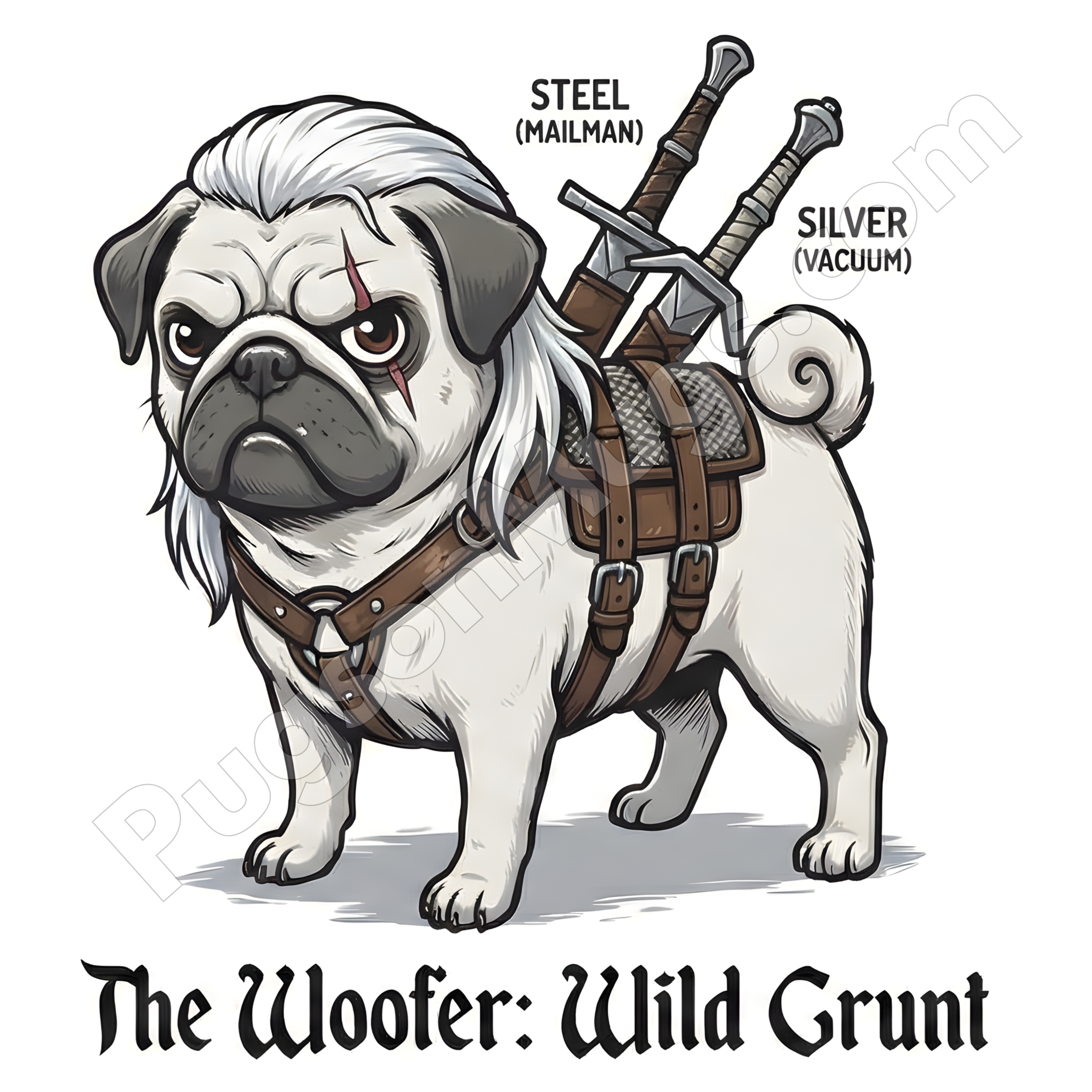"The Woofer: Wild Grunt" – Funny Fantasy RPG Gamer Mug