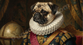 "The General" – Funny Royal Historical Pug Mug