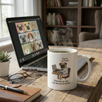 "You're On Mute" – Work From Home Pug Mug