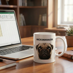 "The Micromanager" – Funny Work From Home Mug
