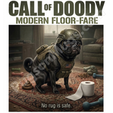 Call of Doody: Modern Floor-Fare Pug Mug