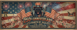 Limited Edition: "The Grand Celebration" 250th Anniversary Patriotic Pug Mug